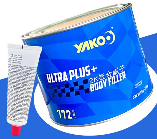 汽車鈑金原子灰雅克YK-772合金原子灰